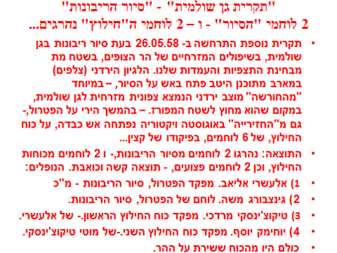 "תקרית גן שולמית"–"סיור הריבונות"